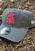 St Louis Cardinals New Era Core Classic 9TWENTY Adjustable Hat - Grey
