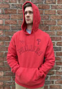 Philadelphia Phillies New Era Tonal Hood Hooded Sweatshirt - Red