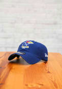 Kansas Jayhawks New Era 1941 Core Classic 9TWENTY Adjustable Hat - Blue
