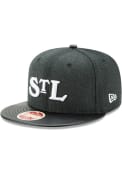 St Louis Stars New Era Team Classical 59FIFTY Fitted Hat - Black