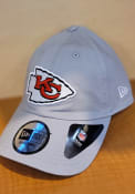 Kansas City Chiefs New Era Casual Classic Adjustable Hat - Grey