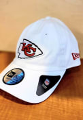 Kansas City Chiefs New Era Casual Classic Adjustable Hat - White