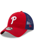 Philadelphia Phillies New Era Team Fronted 9TWENTY Adjustable Hat - Red