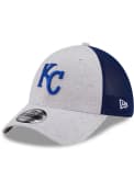 Kansas City Royals New Era Tech 39THIRTY Flex Hat - Grey