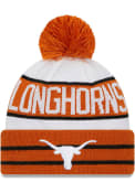 Texas Longhorns New Era Fan Fave Cuff Knit - Burnt Orange