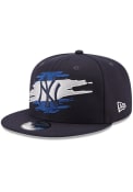 New York Yankees New Era Logo Tear 9FIFTY Snapback - Navy Blue