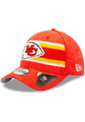 Kansas City Chiefs New Era 2019 On-Field Stripe 39THIRTY Flex Hat - Red