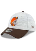 Cleveland Browns New Era 2021 Training Camp 39THIRTY Flex Hat - Grey