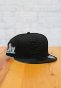 Kansas City Chiefs New Era Tonal Super Bowl Side Patch 59FIFTY Fitted Hat - Black