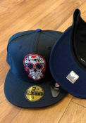 New England Patriots New Era Sugar Skull 59FIFTY Fitted Hat - Black