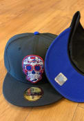 Buffalo Bills New Era Sugar Skull 59FIFTY Fitted Hat - Black