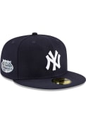 New York Yankees New Era Icy Side Patch 59FIFTY Fitted Hat - Navy Blue