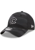 Chicago Cubs New Era Camo Core Classic 9TWENTY 2.0 Adjustable Hat - Black