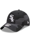 Chicago White Sox New Era Camo Core Classic 9TWENTY 2.0 Adjustable Hat - Black
