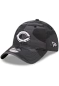 Cincinnati Reds New Era Camo Core Classic 9TWENTY 2.0 Adjustable Hat - Black