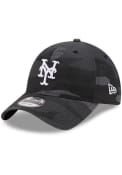 New York Mets New Era Camo Core Classic 9TWENTY 2.0 Adjustable Hat - Black