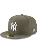New York Yankees New Era New York Yankees Mlb Basic 59Fifty Fitted Fitted Hat - Olive