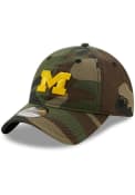 Michigan Wolverines New Era Core Classic 9TWENTY 2.0 Adjustable Hat - Green