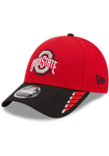 Ohio State Buckeyes New Era T Rush 9FORTY Adjustable Hat - Red