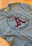 Kansas City Athletics New Era Baseball T Shirt - Grey