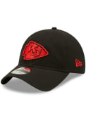 Kansas City Chiefs New Era Core Classic 9TWENTY 2.0 Adjustable Hat - Black