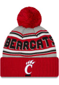 New Era Cheer Knit Cincinnati Bearcats Mens Knit Hat - Red