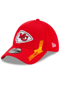 Kansas City Chiefs New Era 2021 Sideline Home 39THIRTY Flex Hat - Red