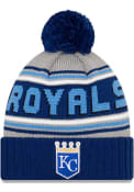 Kansas City Royals New Era Cheer Knit - Blue