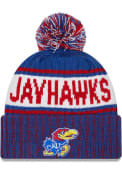 Kansas Jayhawks New Era Marl Knit - Blue