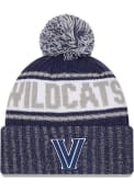 Villanova Wildcats New Era Marl Knit - Navy Blue