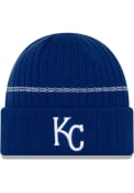 Kansas City Royals Youth New Era MLB20 JR SPORT KNIT Knit Hat - Blue