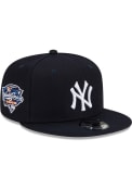 New York Yankees New Era World Series Patch Up 9FIFTY Snapback - Navy Blue