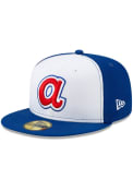 Atlanta Braves New Era ATL Braves Blue MLB21 TBTC 59FIFTY Fitted Hat - Blue