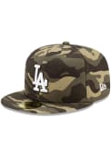 Los Angeles Dodgers New Era 2021 Armed Forces Day 59FIFTY Fitted Hat - Green