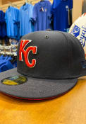Kansas City Royals New Era KC Royals Navy GCP Red UV 59FIFTY Fitted Hat - Navy Blue
