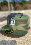 Detroit Tigers New Era Det Tigers Camo GCP 59FIFTY Fitted Hat - Green