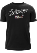 Chicago White Sox New Era Patch Up T Shirt - Black