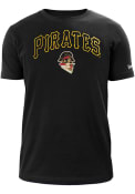 Pittsburgh Pirates New Era Patch Up T Shirt - Black