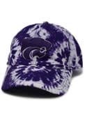 New Era Purple K-State Wildcats Kansas State Wildcats 3-Tone Tie Dye Casual Classic Adjustable Hat