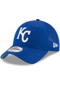 Kansas City Royals New Era KC Royals Perf 9TWENTY Adjustable Hat - Blue