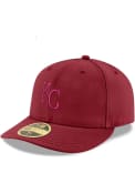 Kansas City Royals New Era KC Royals Red Low Profile 59FIFTY Fitted Hat - Red