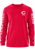 Cincinnati Reds New Era ENERGY BRUSHED COTTON T Shirt - Red