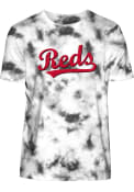 Cincinnati Reds New Era TEAM COLOR TIE DYE Fashion T Shirt - Black