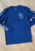 Kansas City Royals New Era ENERGY BRUSHED COTTON T Shirt - Blue