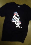 Chicago White Sox New Era TEAM FIRE T Shirt - Black