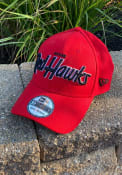 Miami RedHawks New Era Miami Redhaws red Script Sign 39THIRTY Flex Hat - Red