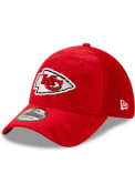 Kansas City Chiefs New Era Camo Front Neo 39THIRTY Flex Hat - Red