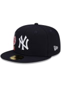 New York Yankees New Era City Cluster 59FIFTY Fitted Hat - Navy Blue