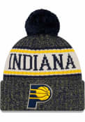 Indiana Pacers New Era NE18 Sport Cuff Knit - Navy Blue
