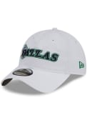 Dallas Mavericks New Era 2021 City Series 9TWENTY Adjustable Hat - Blue